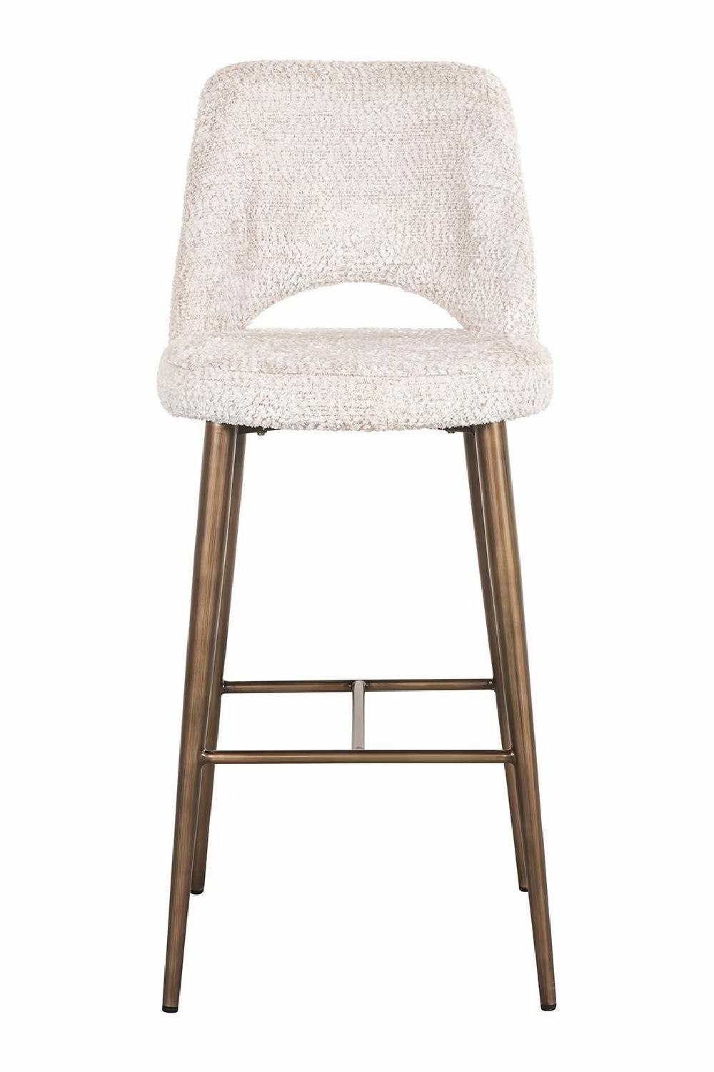 Barstools | Cream Cut-Out Bar Stool Barstools Barstools