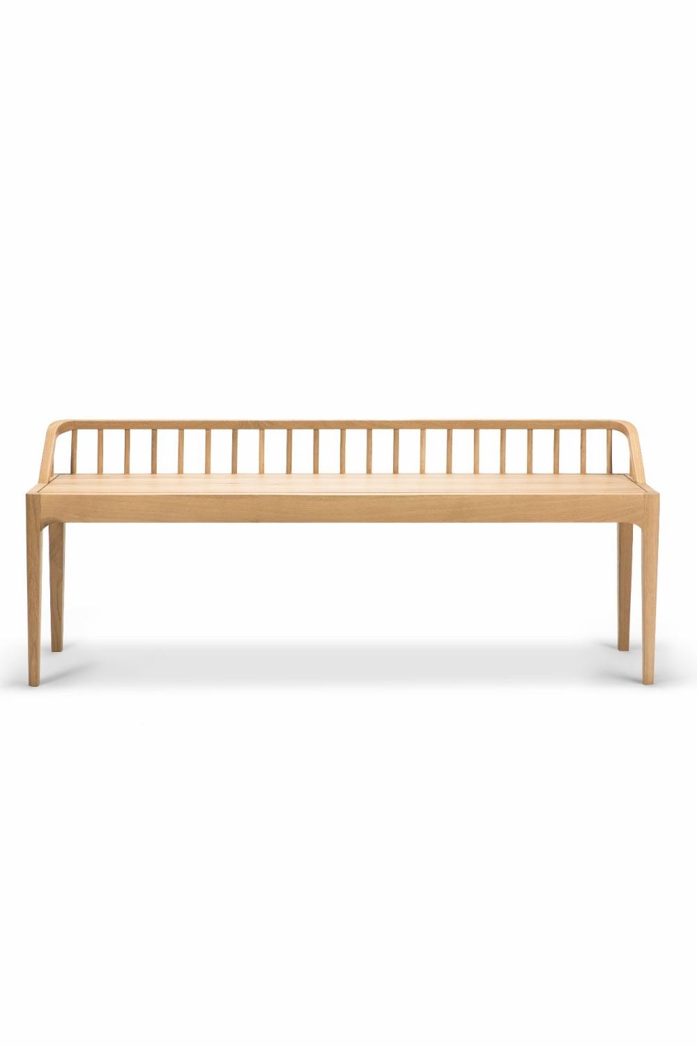 Benches | Modern Nordic Oak Bench Benches Benches