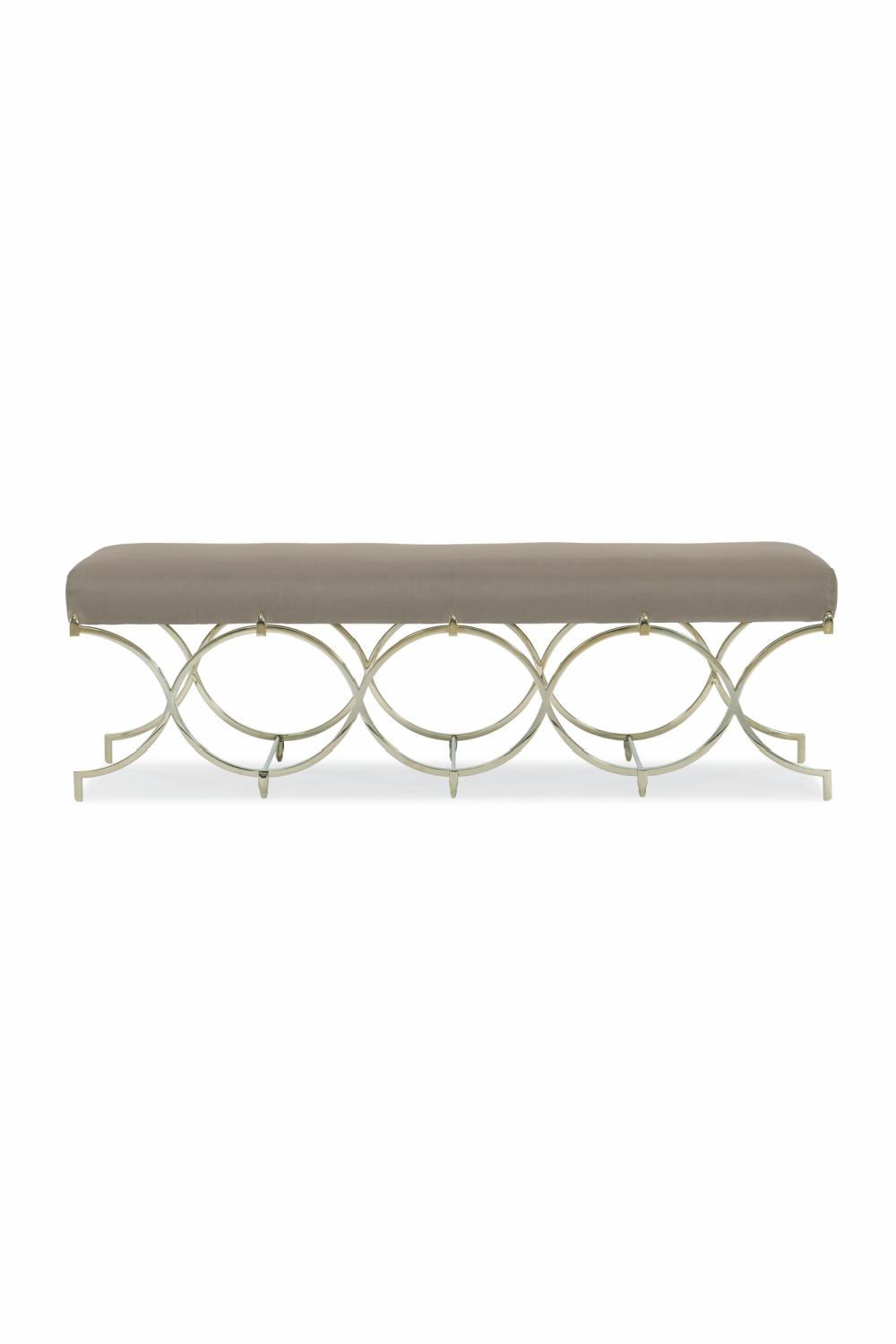 Benches | Taupe Modern Bench Benches Benches