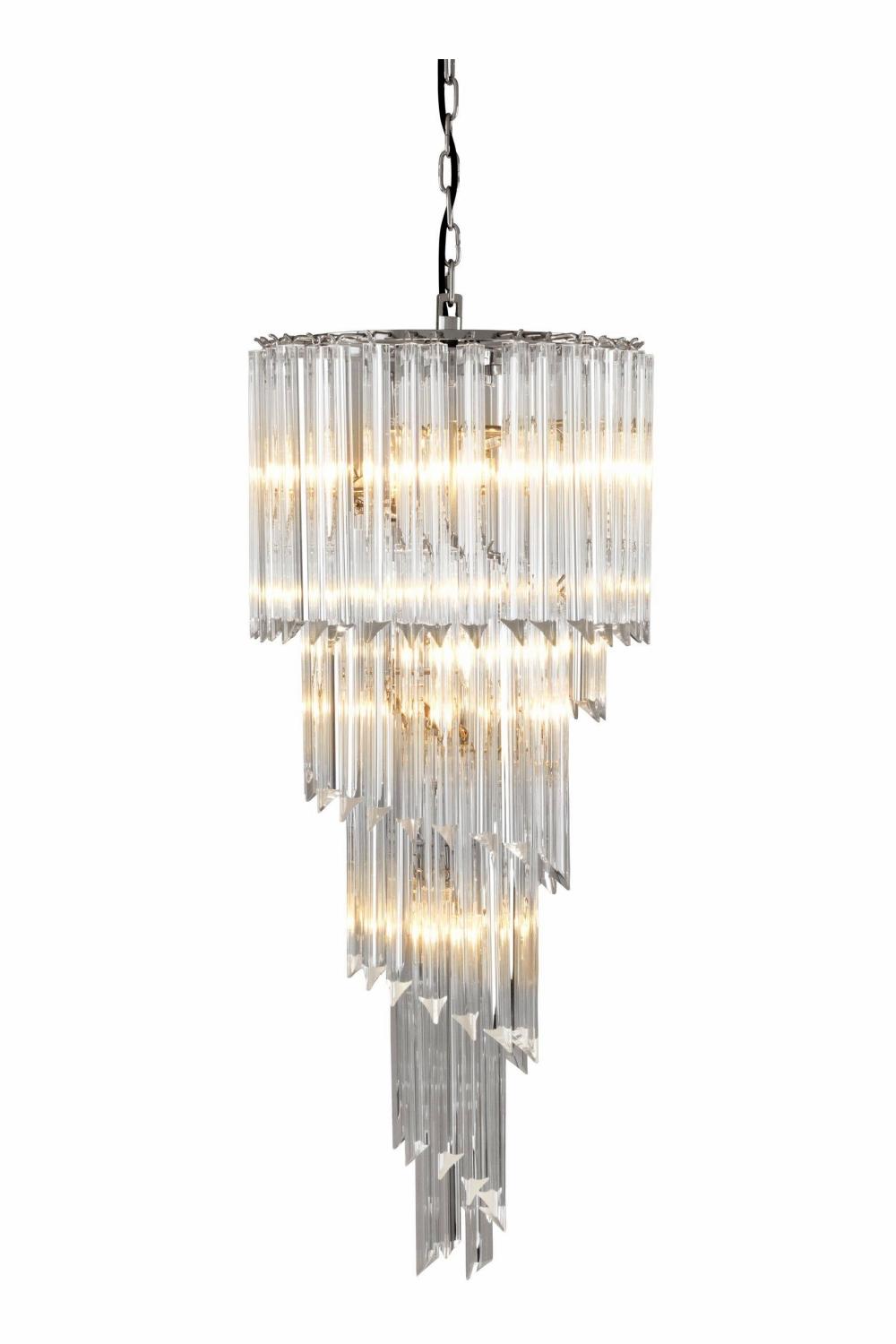 Chandeliers | Spiral Crystal Chandelier Chandeliers Chandeliers