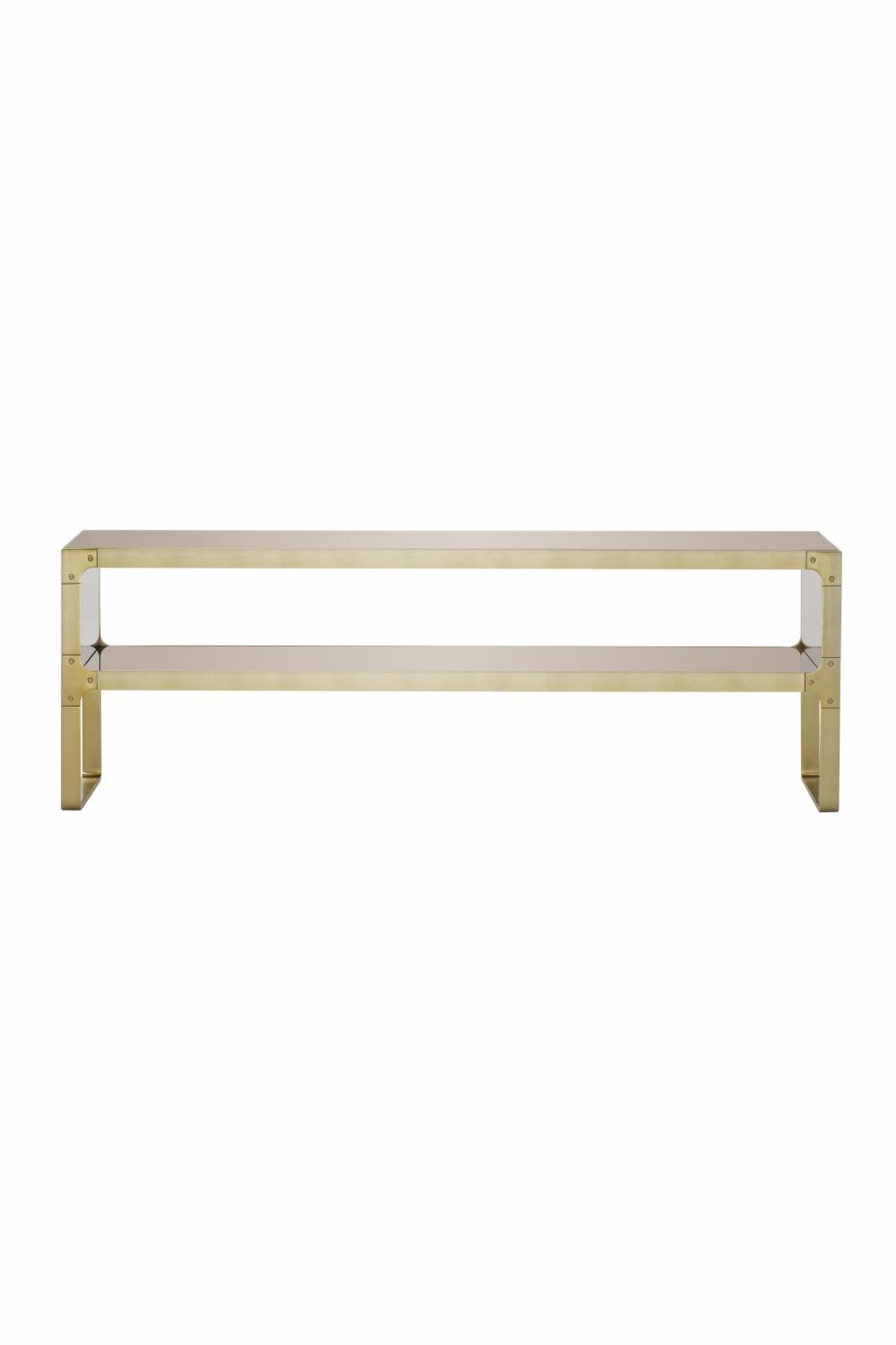 Console Tables | Bronze Glass Media Console Console Tables Console Tables