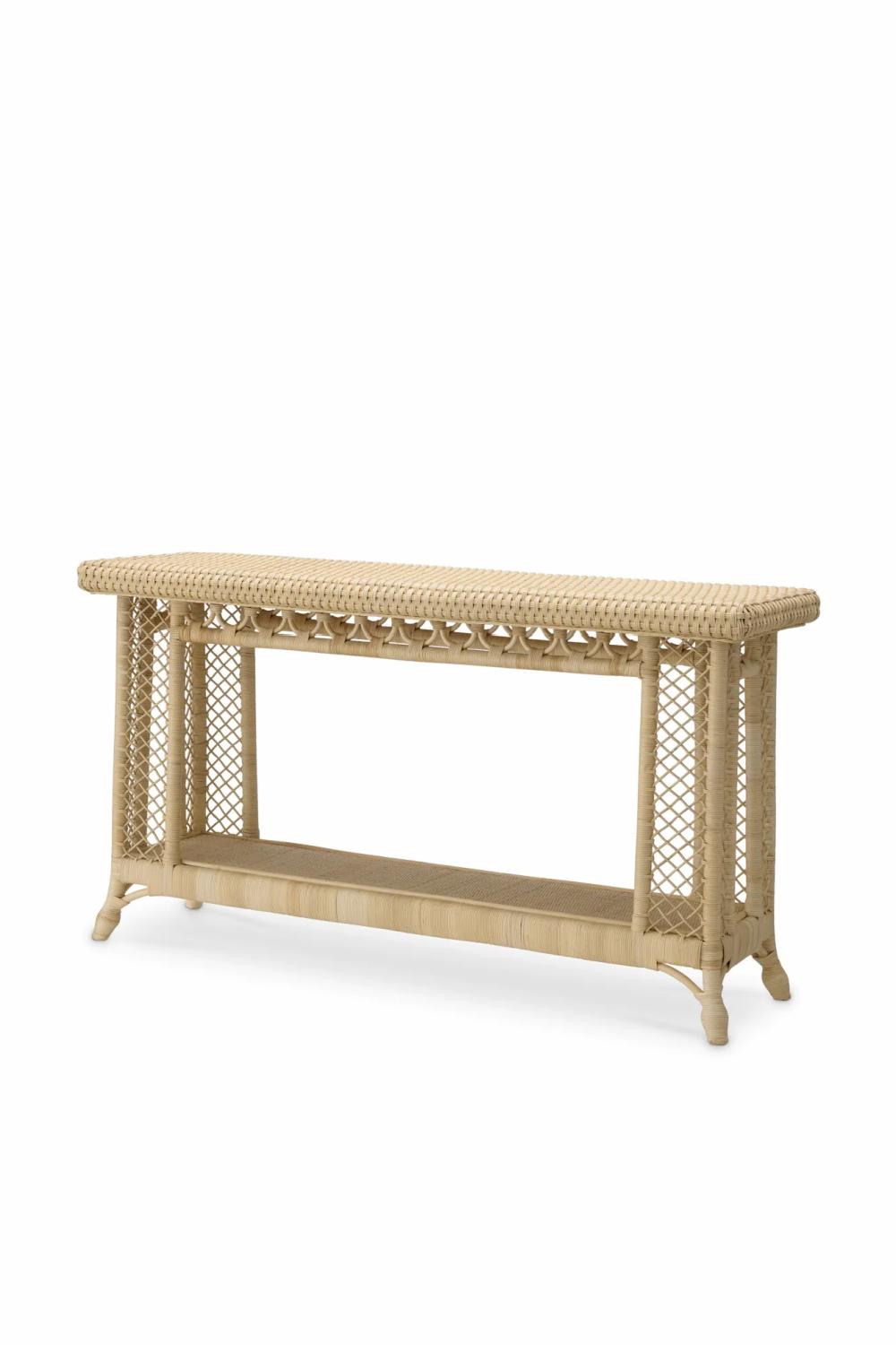 Console Tables | Rectangular Rattan Console Table Console Tables Console Tables