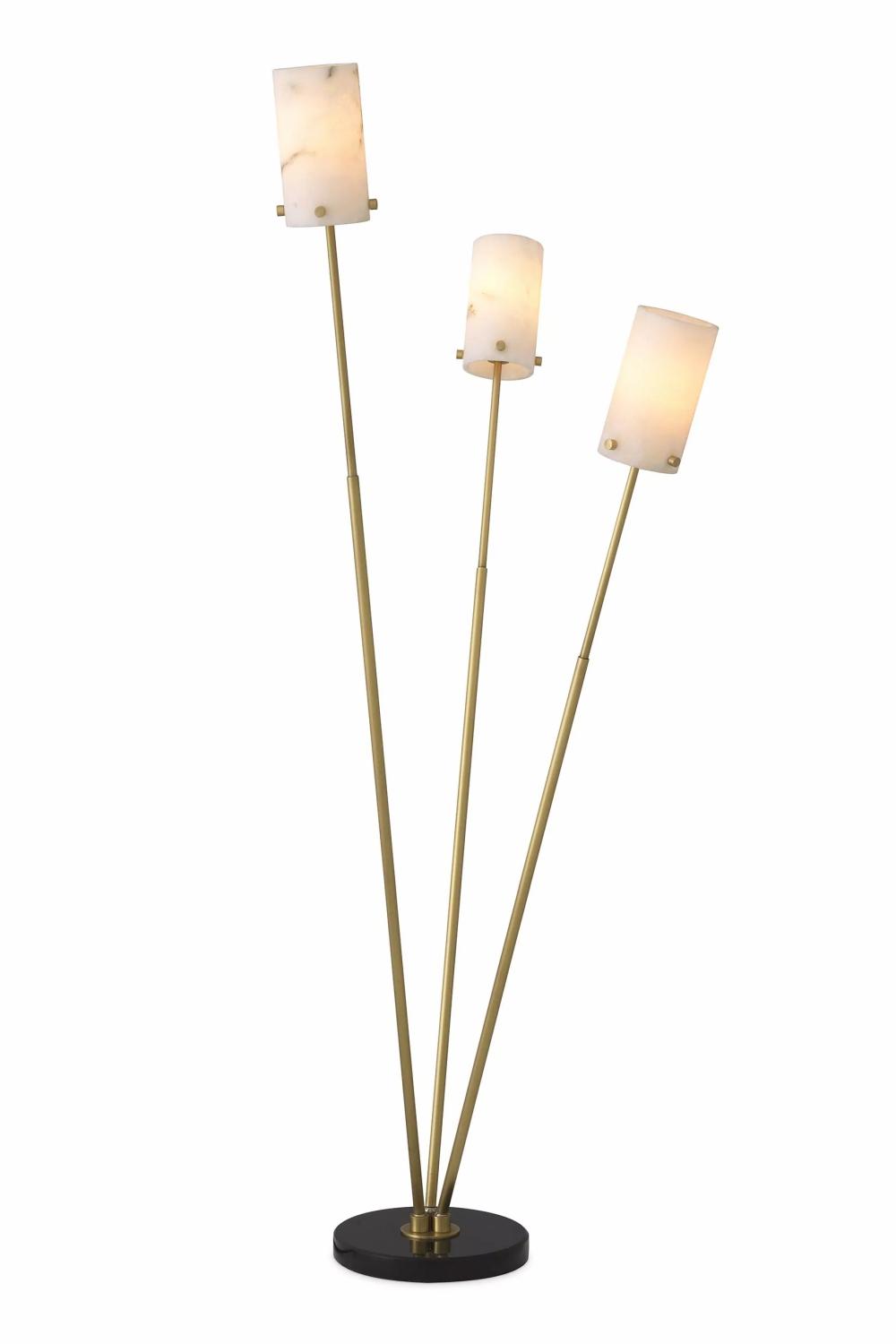 Floor Lamps | Alabaster 3-Bulb Floor Lamp Floor Lamps Floor Lamps