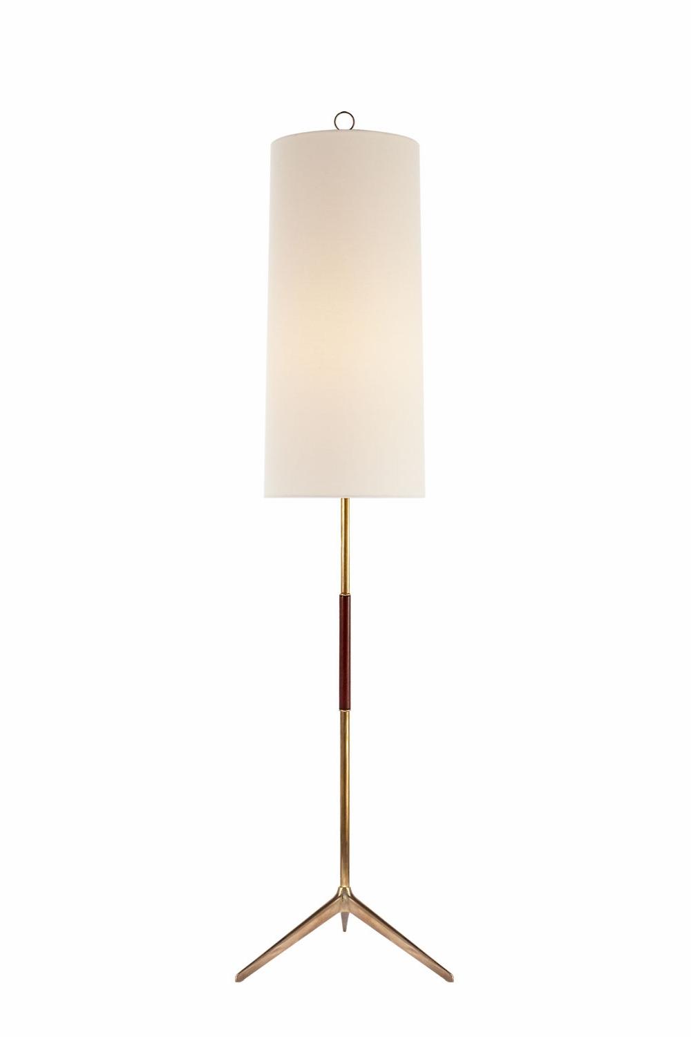 Floor Lamps | Elongated Linen Shade Floor Lamp Floor Lamps Floor Lamps