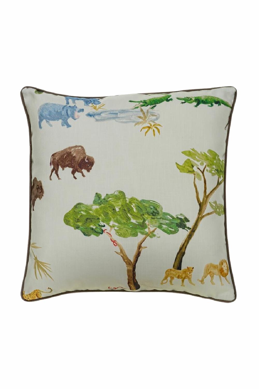 Pillows & Throws | Hand-Painted Outdoor Cushion Home Decor Pillows & Throws