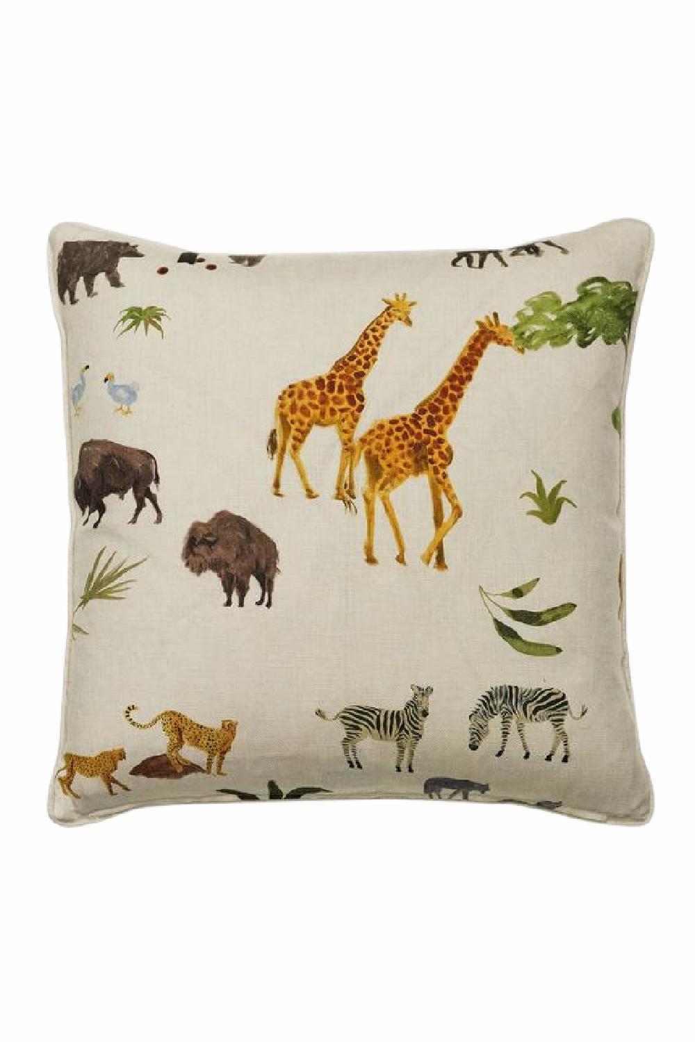 Pillows & Throws | Handpainted Animals Cushion Home Decor Pillows & Throws