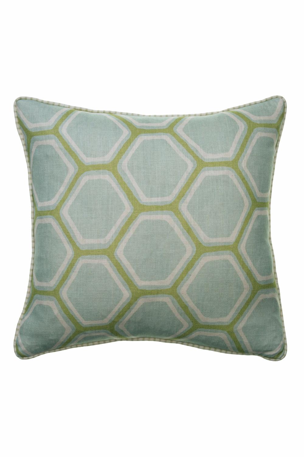 Pillows & Throws | Honeycomb Linen Cushion Home Decor Pillows & Throws