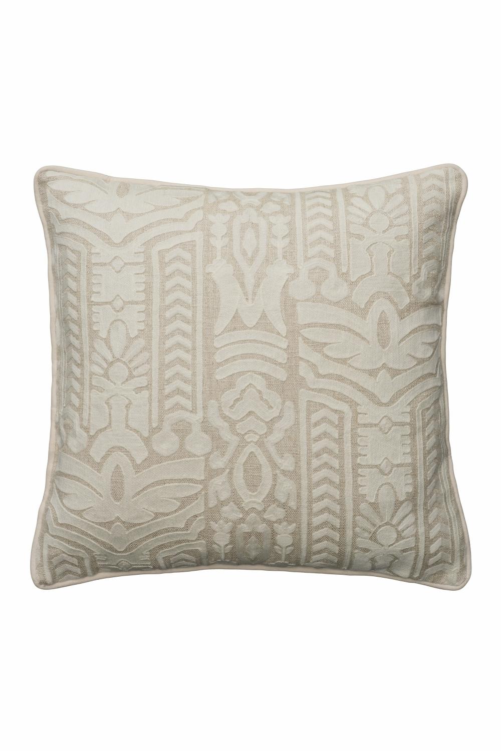 Pillows & Throws | Linen Embroidered Cushion Home Decor Pillows & Throws