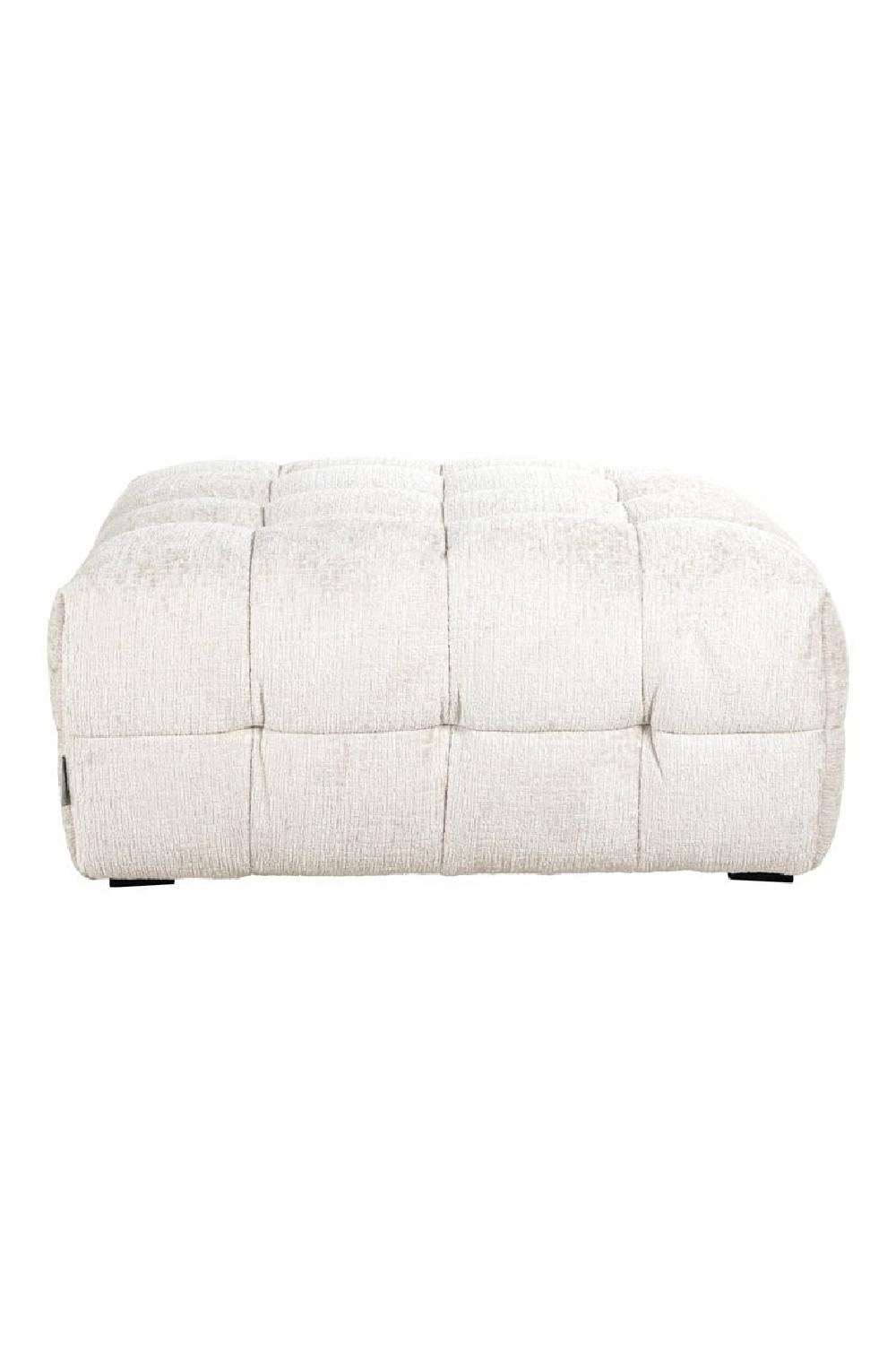 Poufs & Stools | Cream Tufted Pouf Poufs & Stools Poufs & Stools