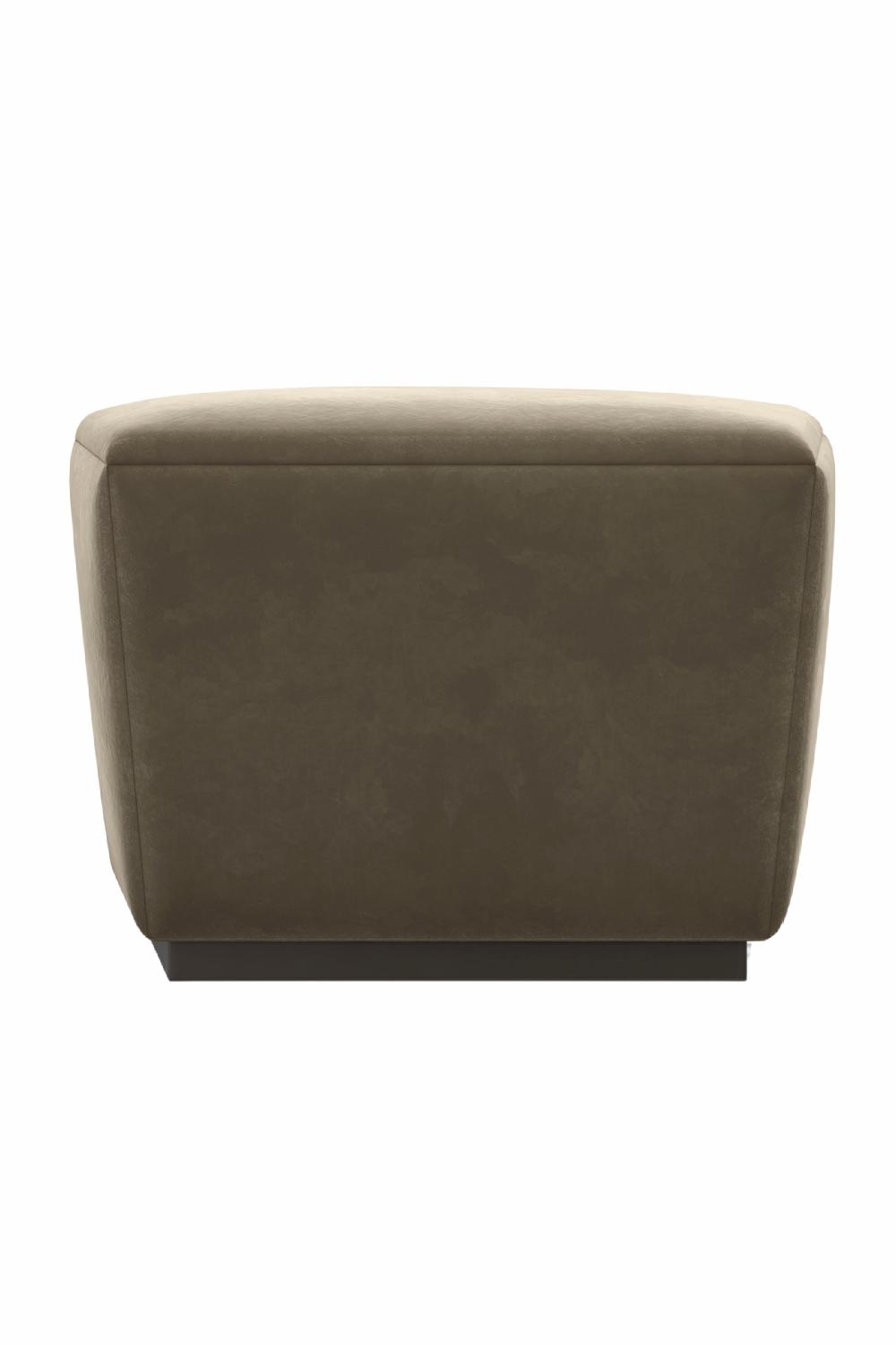 Poufs & Stools | Mohair Storage Ottoman Poufs & Stools Poufs & Stools