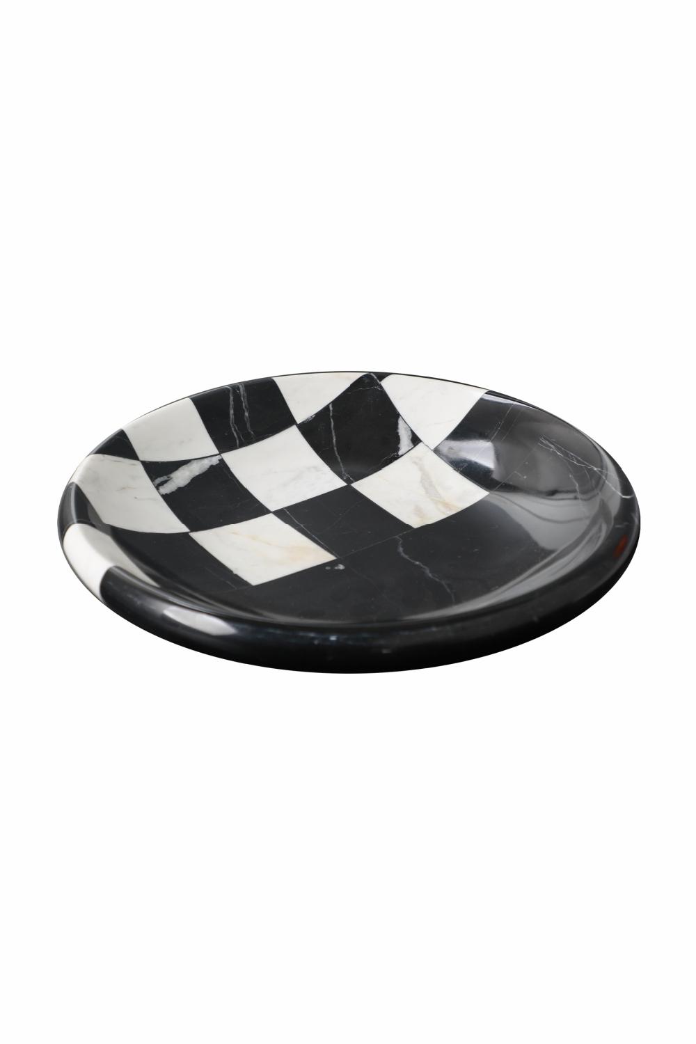 Trays & Bowls | Marble Checkered Tray Home Decor Trays & Bowls