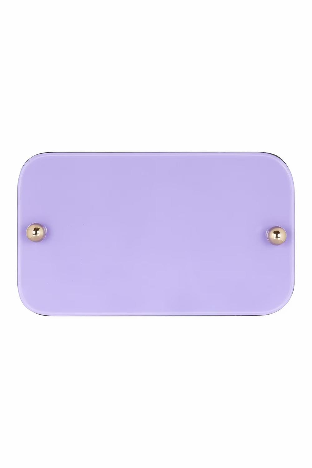 Trays & Bowls | Purple Glass Tray Home Decor Trays & Bowls