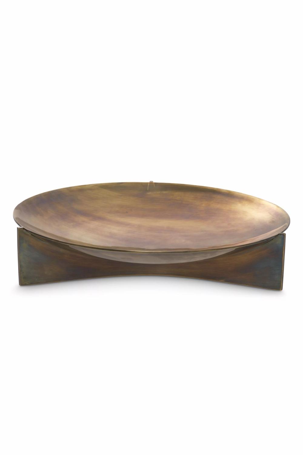 Trays & Bowls | Vintage Brass Bowl Home Decor Trays & Bowls