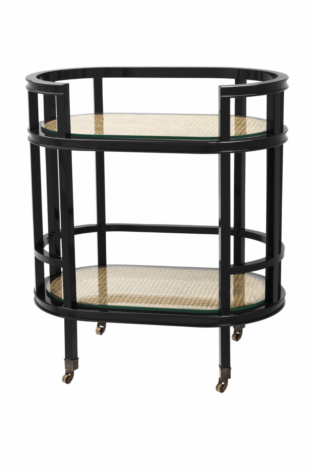 Trolleys | Black Bar Cart Storage Trolleys