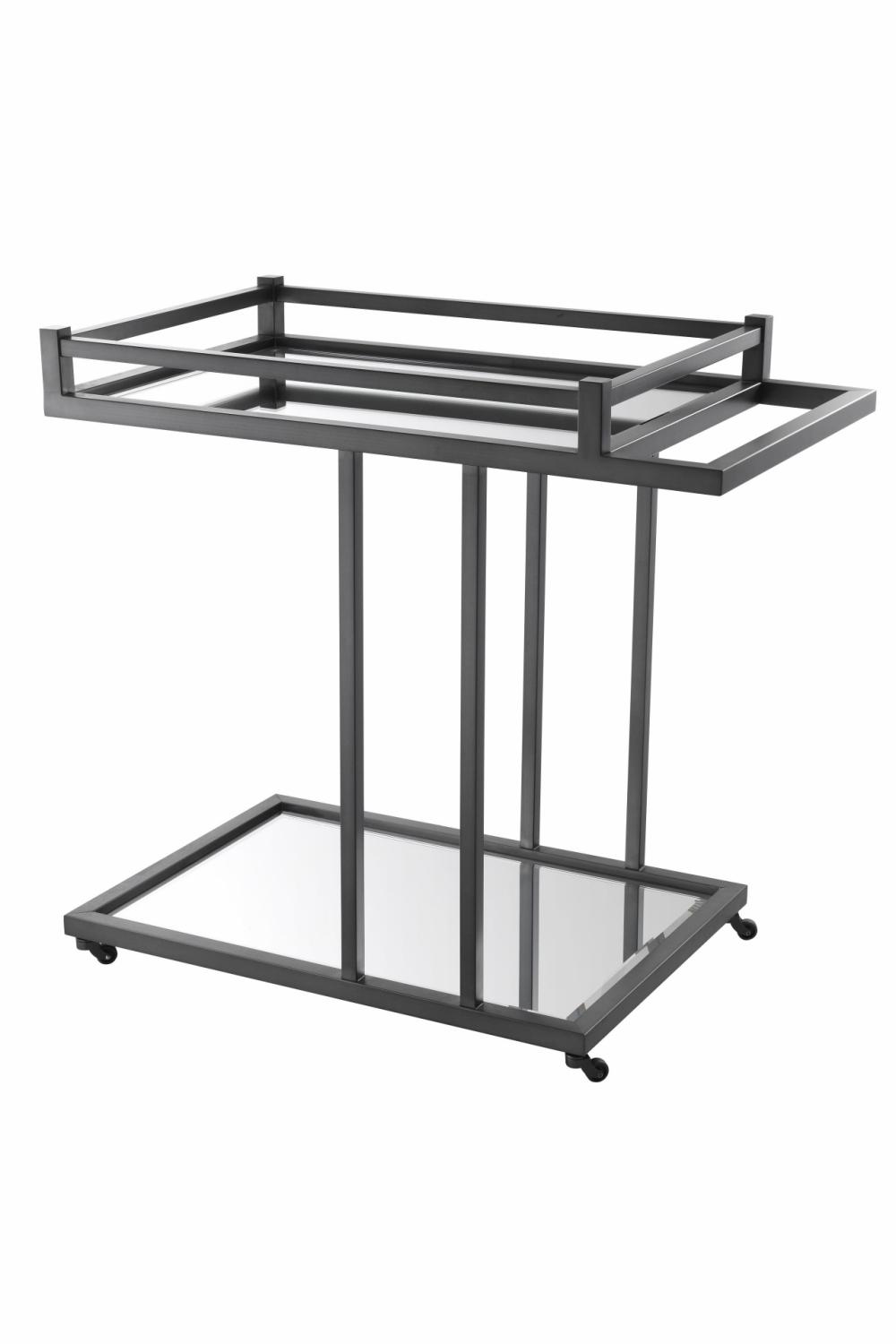 Trolleys | Bronze Bar Cart Storage Trolleys