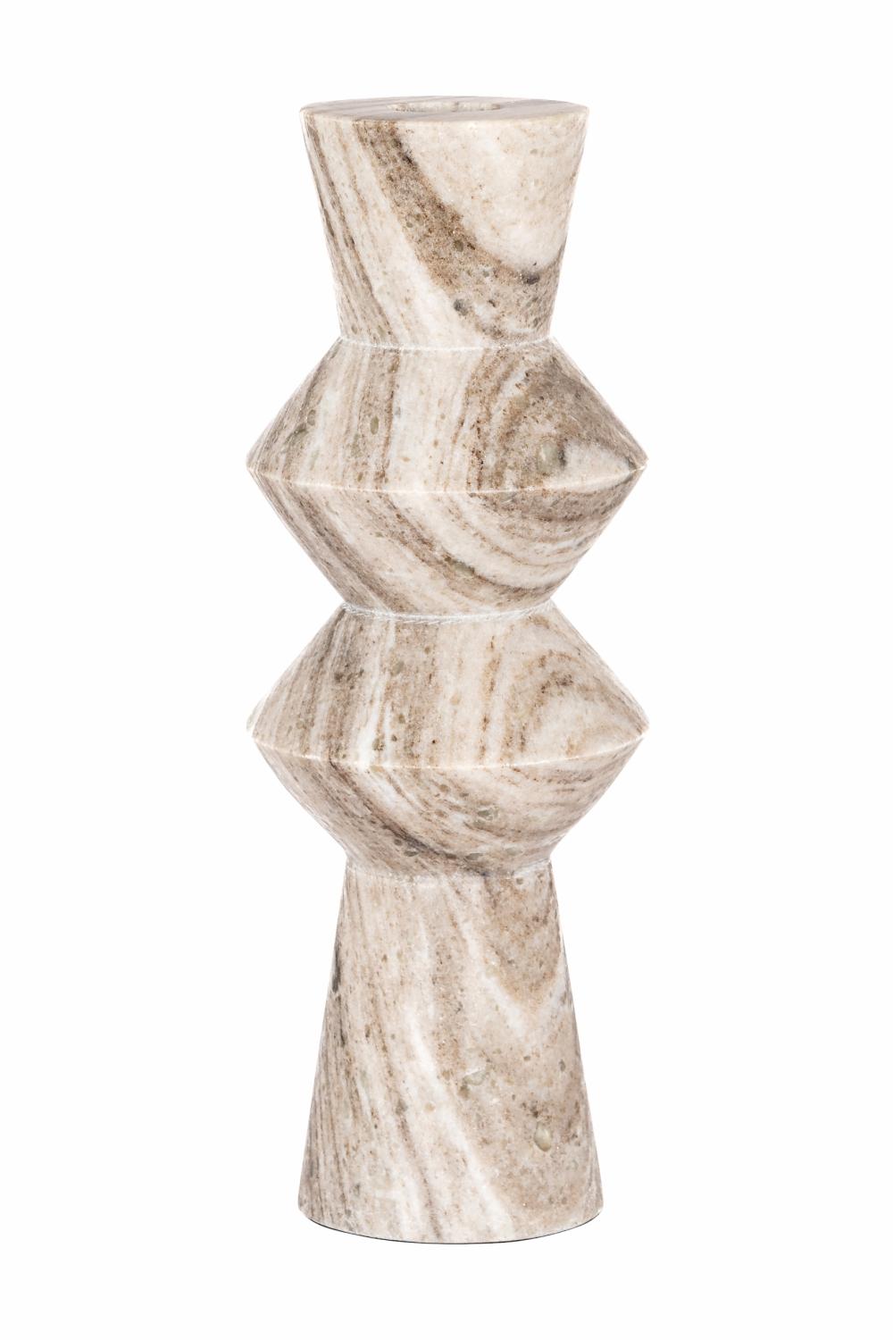 Vases | Beige Marble Vase Home Decor Vases