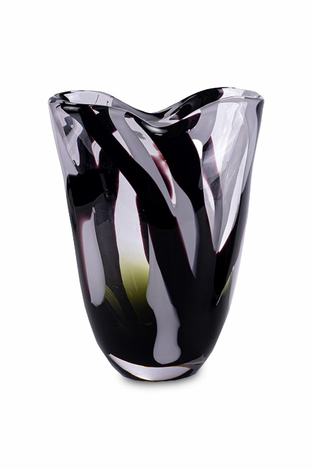 Vases | Black Glass Vase Home Decor Vases