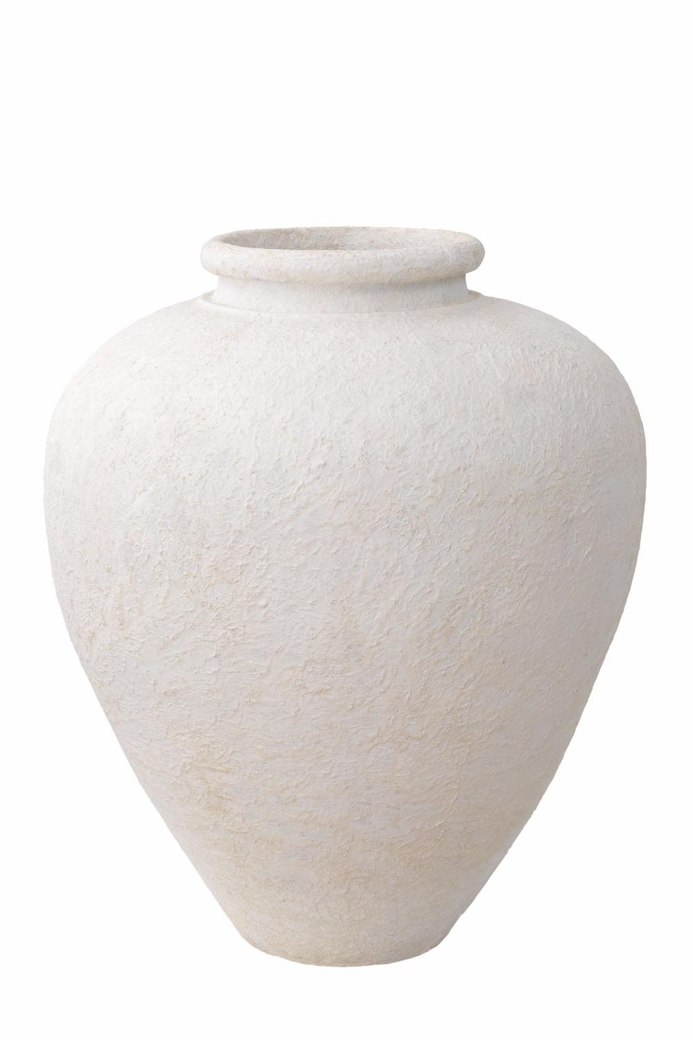 Vases | Matte White Clay Vase Home Decor Vases