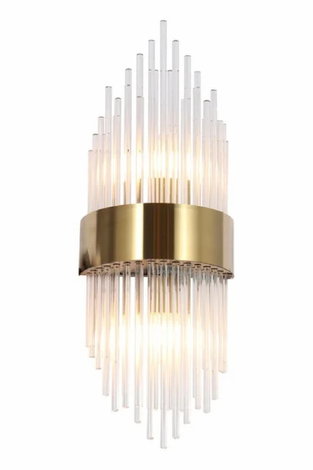 Wall Lamps | Glass Rods Contemporary Wall Lamp Lighting Wall Lamps