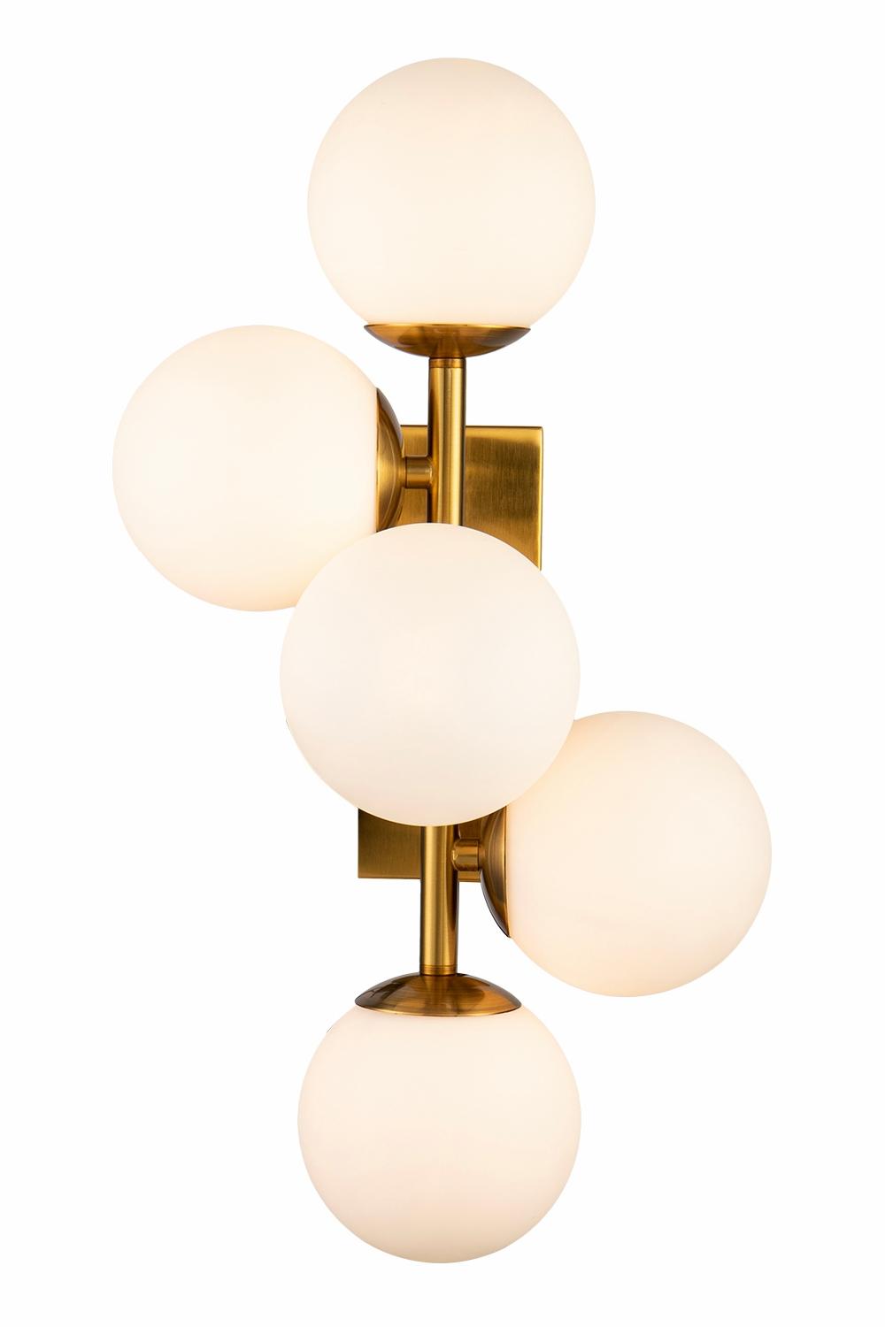 Wall Lamps | Opal Globe Wall Lamp Lighting Wall Lamps