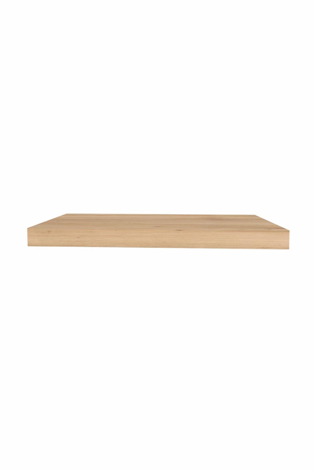 Wall Shelving | Oiled Oak Wall Shelf Storage Wall Shelving